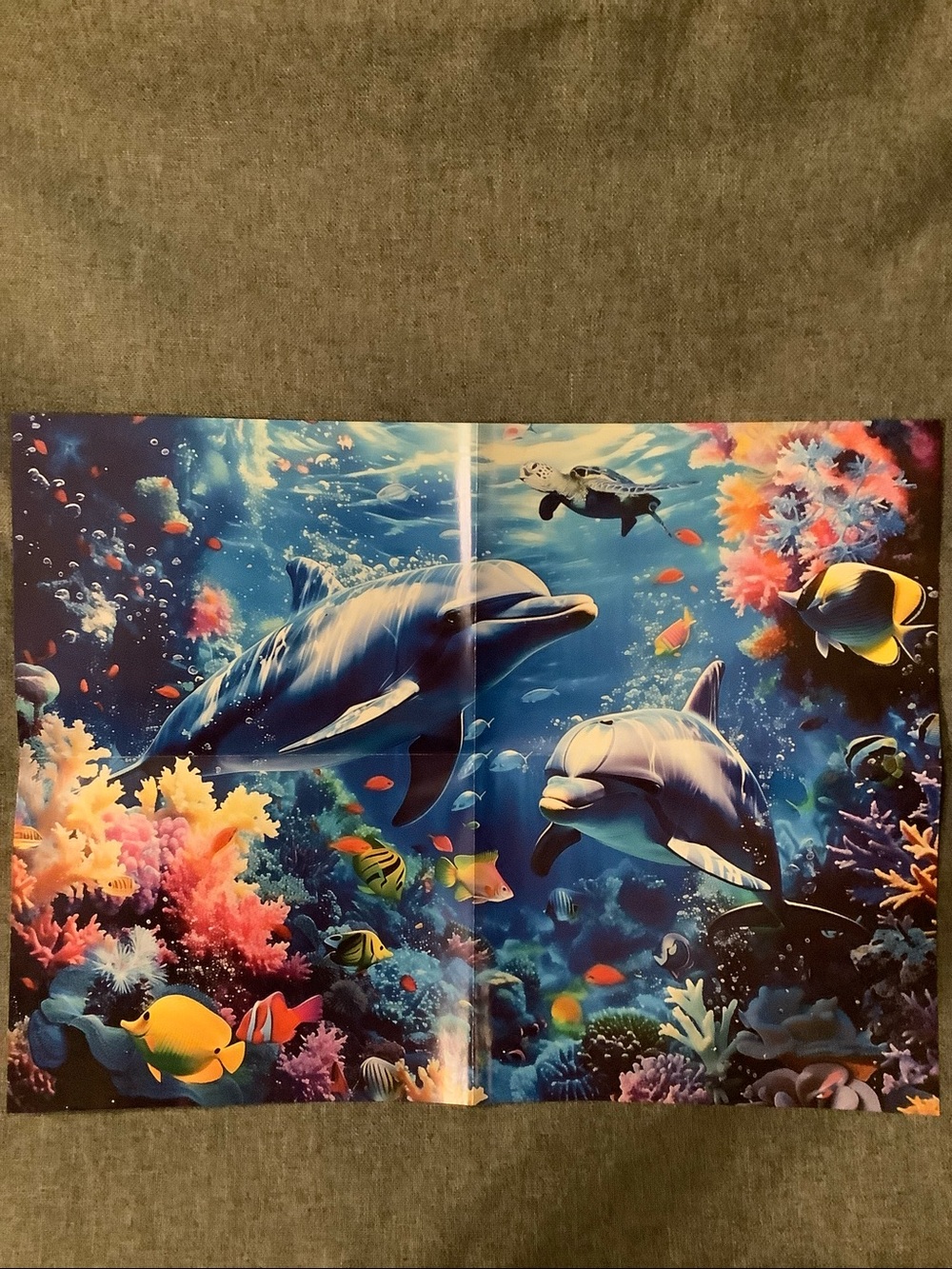 Dolphins Puzzle - 300 Piece Blue Ocean Jigsaw